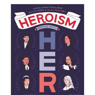 Begins with Her英文儿童分阶阅读3 Winifred进口原版 英雄主义从她开始Heroism 6岁Conkling 书Harpercollins9780062847 现货