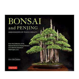 【现货】盆栽与盆景BONSAI and PENGJING英文建筑设计园林景观Ann McClellan精装Tuttle进口原版书9780804847018