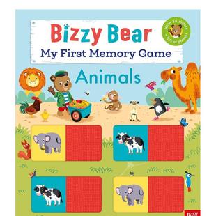 UK3 书978183994 小熊我 Bear英文儿童趣味Benji Davies纸板书Nosy 动物Bizzy 忙碌 苐一本记忆游戏书 6岁进口原版 Crow 现货