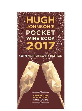 【现货】休约翰逊的口袋酒谱2017Hugh Johnson’s Pocket Wine Book 2017英文餐饮Johnson平装Mitchell Beazley-UK进口原版书9781