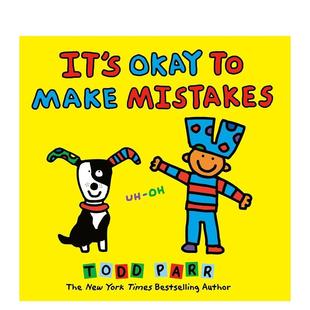 书9780316230537 Make Mistakes英文儿童绘本自我认知情绪管理Todd 犯错误没关系It Okay 6岁进口原版 Parr精装 现货