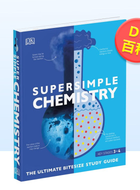 【现货】【DK】简易化学英文青少年读物进口原版外版书平装Super Simple ChemistryDKDK Children