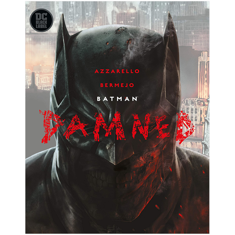 【现货】蝙蝠侠:诅咒 DC黑标英文漫画进口原版图书Batman: DamnedBrian Azzarello DC Comics