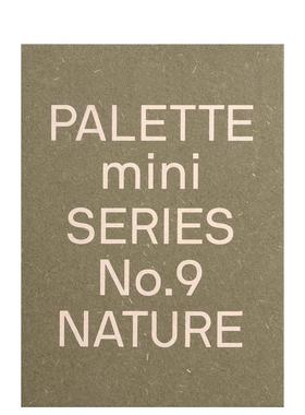 【现货】【调色板迷你系列】09 自然 新大地色调图形设计【Palette Mini Series】09英文平面印刷版式色彩设计Victionary平装vict