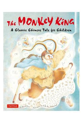 【预售】美猴王英文儿童绘本虚构类进口原版图书精装The Monkey King6岁-9岁David SeowTuttle