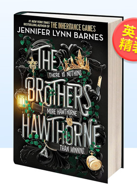 【预售】遗产游戏三部曲 新作 霍桑兄弟（精装）英文青少年读物进口原版外版书精装【The Inheritance Games】The Brothers Hawt