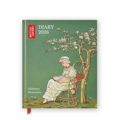 【现货】【Flame Tree】2026年大英图书馆儿童插画家台式日历记事本British Library: Children's Illustrators 2026 Desk Diary