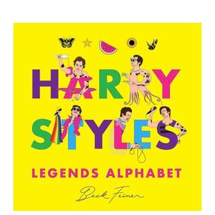 Styles Legends 书Alphabet 预售 Legends97806458514 进口原版 哈利斯泰尔斯传奇字母表Harry Feiner精装 Alphabet英文音乐Beck