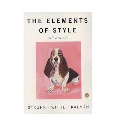 【现货】The Elements of Style 风格的要素插图版 E. B. White书籍进口原版