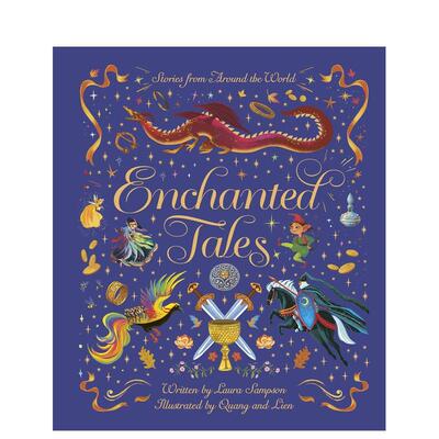 【现货】魔法故事宝库Enchanted Tales英文儿童绘本虚构类Laura Sampson 3-6岁Templar Publishing进口原版书
