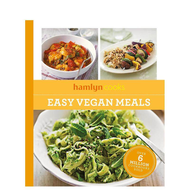 【预售】【哈姆林烹饪系列】简易素食料理【Hamlyn Cooks】Easy Vegan Meals英文生活餐饮HamlynHamlyn平装进口原版书97806006393