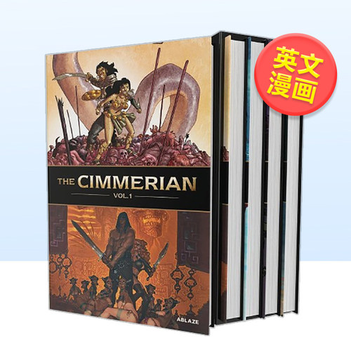 【现货】西梅利安1-4盒装英文漫画进口原版书精装14岁以上The Cimmerian Vols 1-4 Box Set Robert E. HowardAblaze