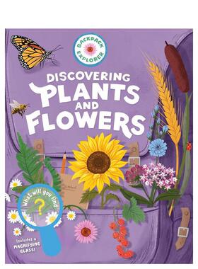 【预售】背包探险家发现植物和花朵Backpack Explorer Discovering Plants and Flowers英文青少年读物9-12岁平装进口原版书 Sto