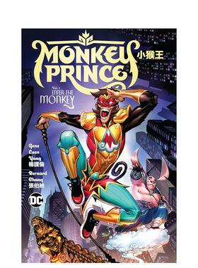 【预售】【DC Comics】小猴王卷1英文漫画精装进口原版书Monkey Prince Vol. 1: Enter the Monkey Gene Luen Yang  Bernard Cha