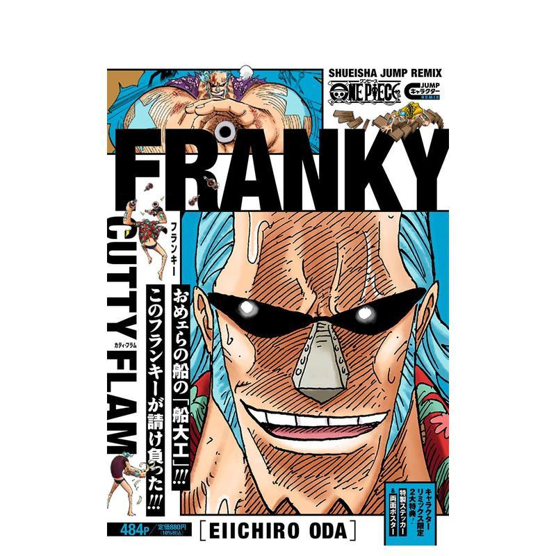 海贼王角色书 弗兰奇 ONE