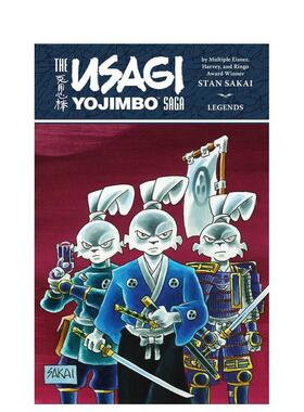 【预售】阿兔用心棒传奇第二版Usagi Yojimbo Legends 2Nd Ed英文漫画图书简装进口原版书Sakai  Stan Dark Horse