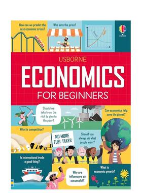【现货】【少年商学院】读懂经济【For Beginners】Economics for Beginners英文青少年读物Andrew Prentice精装Usborne children