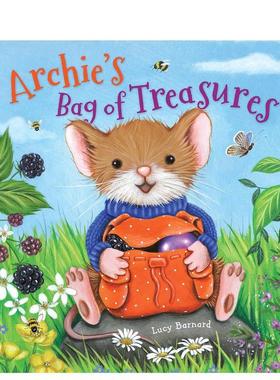 【现货】【故事时间】阿奇的藏宝袋【Storytime】Archie‘s Bag of Treasures英文儿童故事3-6岁精装Lucy Barnard进口原版书QED P