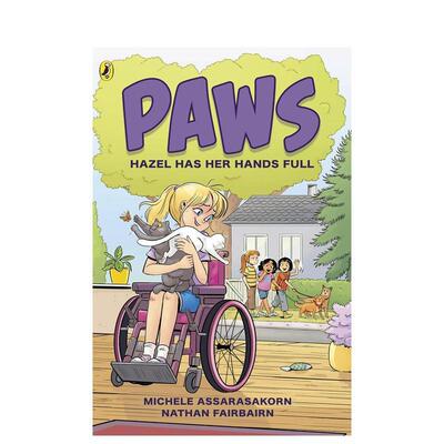 【预售】PAWS 卷4 海泽尔忙得不可开交PAWS #4英文儿童绘本IP系列Nathan Fairbairn平装Puffin Books 6-9岁进口原版书97802417597