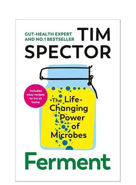 【预售】发酵Ferment英文餐饮Tim Spector精装进口原版书Jonathan Cape9781787334656
