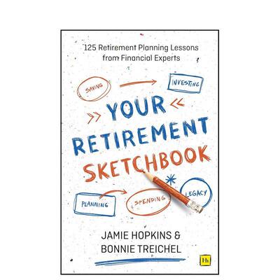 【预售】你的退休规划指南 来自金融专家的125条退休规划建议Your Retirement Sketchbook英文商业行销平装Harriman House9781804