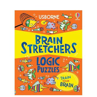 【现货】【大脑伸展操】逻辑谜题【Brain Stretchers】Logic Puzzles英文儿童趣味Mairi Mackinnon平装Usborne children’s books