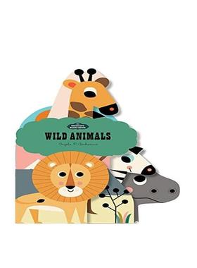 【现货】【纸板异形书】野生动物Bookscape Board Books英文儿童趣味Ingela P. Arrhenius纸板书Chronicle Books3-6岁进口原版书9