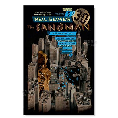 【预售】【Vertigo】睡魔30周年版第5卷你的游戏英文漫画进口原版书The Sandman Vol. 5: A Game of You 30th Anniversary Editio