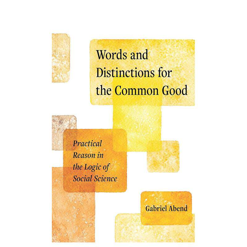 【预售】共同利益下的话语与划分社会科学逻辑中的实践理性Words and Distinctions英文社会科学Gabriel Abend简装Princeton Univ
