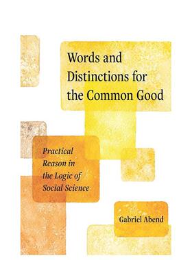 【预售】共同利益下的话语与划分社会科学逻辑中的实践理性Words and Distinctions英文社会科学Gabriel Abend简装Princeton Univ