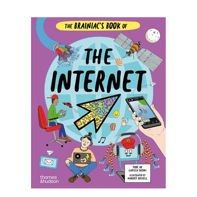 【现货】【T&H】【Brainiacs】超天才之书互联网如何运作The Brainiac's Book of the Internet英文儿童绘本知识百科9-12岁精装进