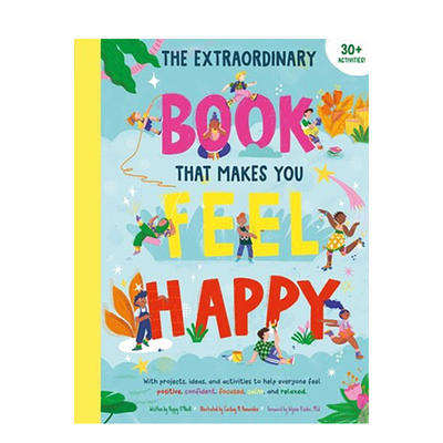 【现货】非凡之书：感知快乐 The Extraordinary Book that Makes You Feel Happy  原版英文儿童绘本