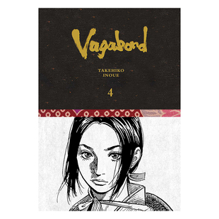 Edition Media9781974758 浪客行精装 书VIZ Inoue进口原版 Vol.4英文漫画Takehiko Definitive 卷4井上雄彦Vagabond 限定版 预售