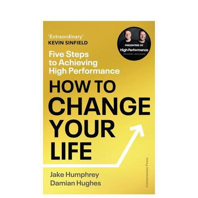 【预售】如何改变你的生活How to Change Your Life英文社会科学Jake Humphrey平装Cornerstone进口原版书9781529903249
