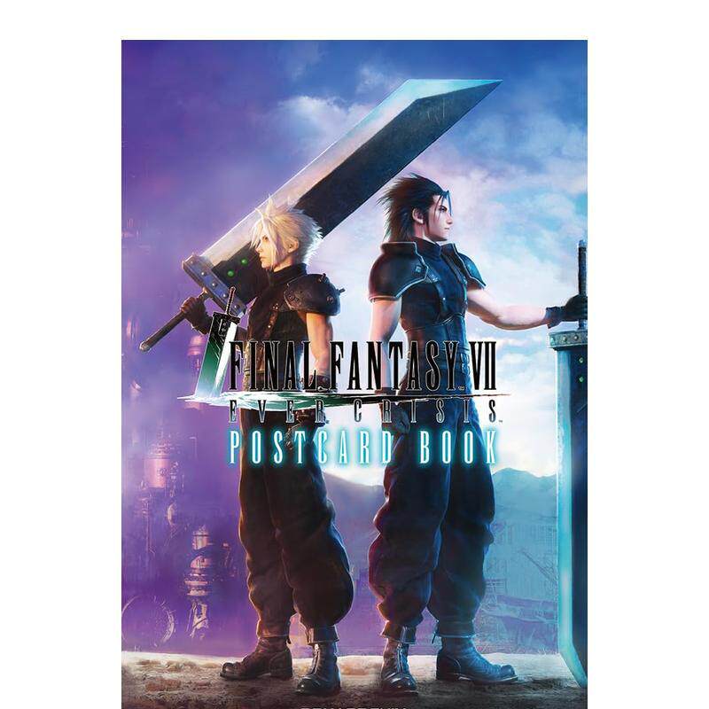 【现货】最终幻想VII Ever Crisis 官方明信片书日文游戏设定集スクウェア?エニックス6岁-9岁进口原版书9784757593886