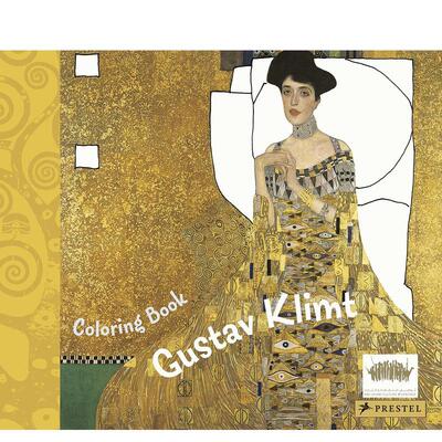 【预售】克里姆特绘画本Klimt Colouring Book英文儿童艺术启蒙6-9岁简装Doris Kutschbach进口原版书Prestel9783791337906