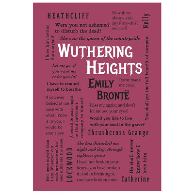 【预 售】字云经典系列 Wuthering Heights 呼啸山庄 艾米莉勃朗特 英文原版小说进口图书书籍