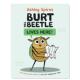 the 10岁Burt 书精装 Here Ashley Beetle Lives 7岁 Press 预售 英文漫画进口原版 SpiresKids Can 甲壳虫伯特住在这里