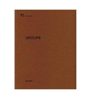 Wirz Bruno March平装 Publishers进口原版 第八组德文英文双语对照Group8英文建筑设计建筑师工作室Heinz Quart 书9783037 预售
