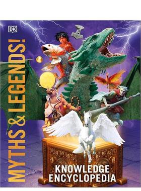【现货】神话与传说大观百科全书【DK Knowledge Encyclopedia】Knowledge Encyclopedia 英文儿童绘本知识百科DK精装DK Children