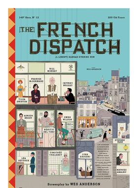 【现货】法兰西特派 电影剧本英文影视进口原版外版书精装The French Dispatch Wes Anderson Faber & Faber