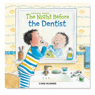 DentistWINGGrosset Dunlap 前夜英文儿童绘本人际关系进口原版 Night Before 书The 看牙医 外版 the 预售