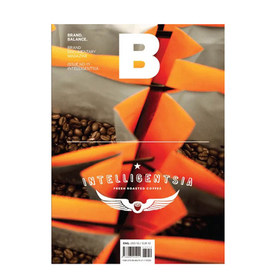 【预售】Magazine B BRAND BALANCE Intelligentsia 咖啡文化知识 品牌杂志 1期 本期主题：Intelligentsia 英文版韩国人