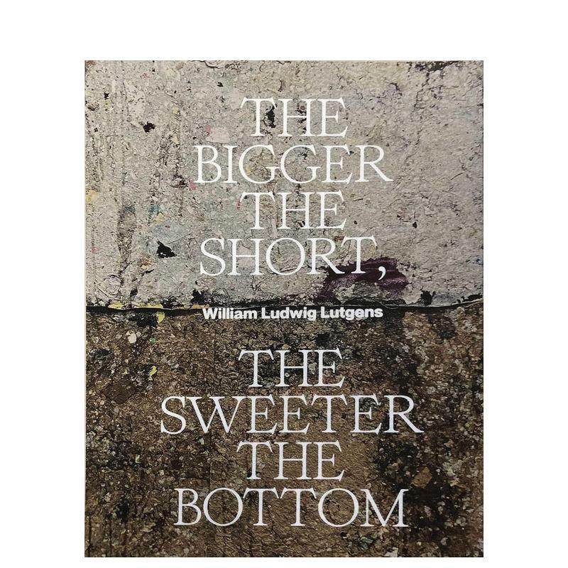 【预售】空头越大底部越甜The Bigger the Short英文艺术家艺术工作室William Ludwig LutgensStockmans Art Books平装进口原版书