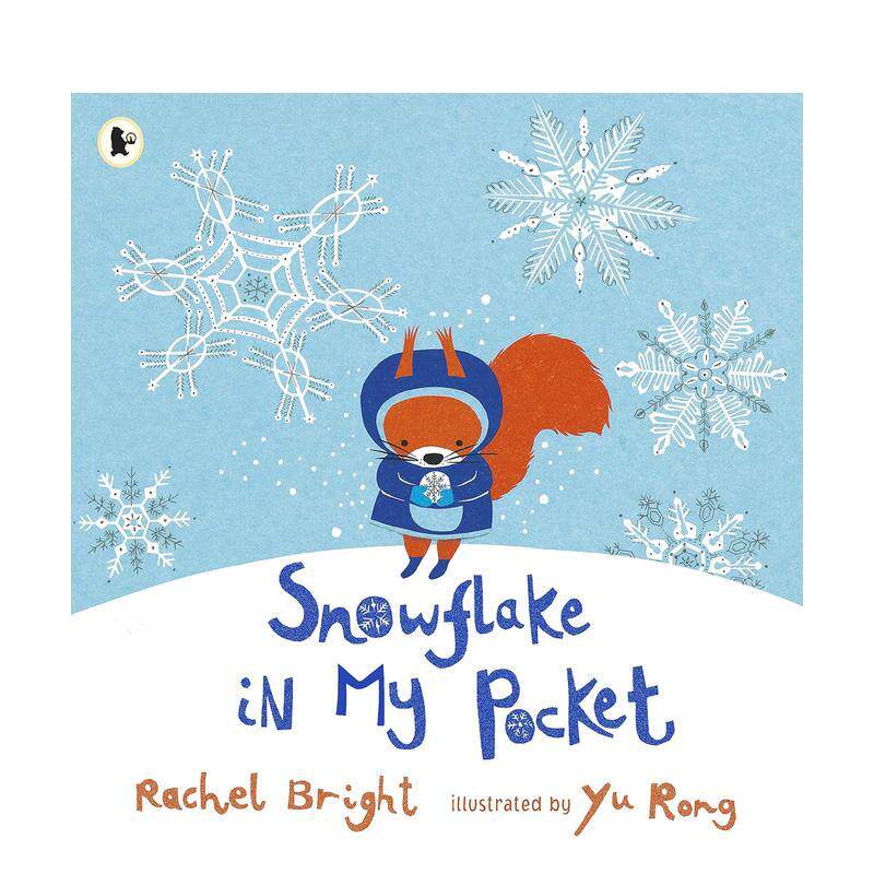 【现货】我口袋里的雪花Snowflake in My Pocket英文儿童绘本动物生态环保Bright平装Walker Books UK3-6岁进口原版书97814063718