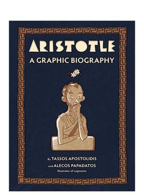 【现货】亚里士多德 图解传记Aristotle英文文学小说Tassos Apostolidis精装Abrams进口原版书9781419777011