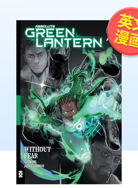 【预售】【DC Comics】绿灯侠 卷1无所畏惧平装Absolute Green Lantern Vol. 1: Without Fear英文漫画图书Al Ewing平装进口原