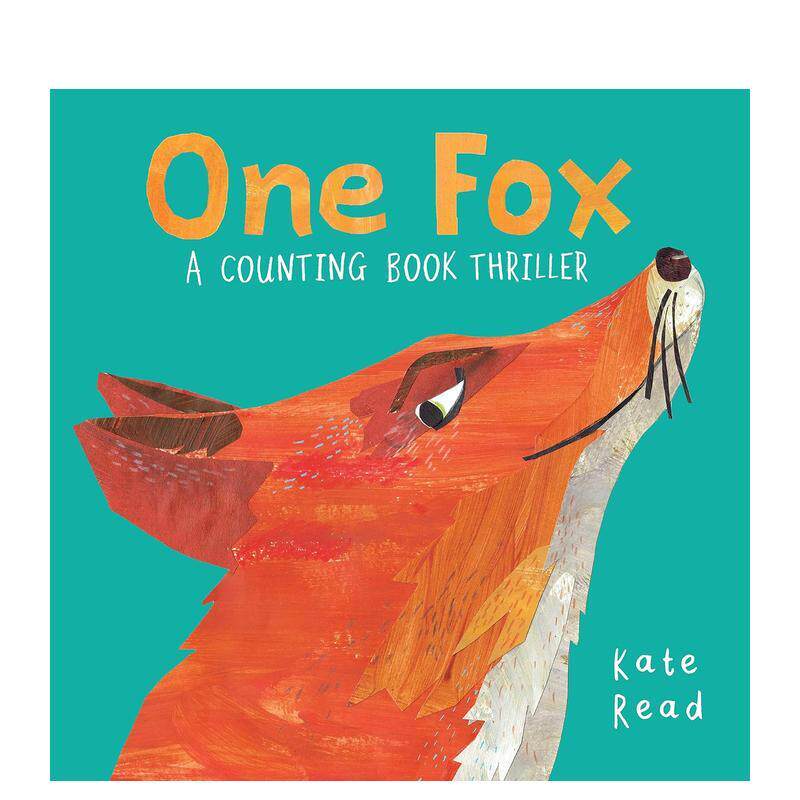【现货】一只狐狸数数书One Fox英文儿童绘本动物生态环保Read平装Two Hoots6-9岁进口原版书9781529010893