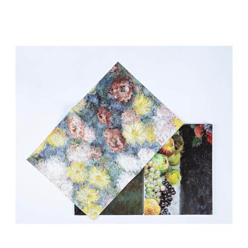 莫奈花卉包装纸 Flowers