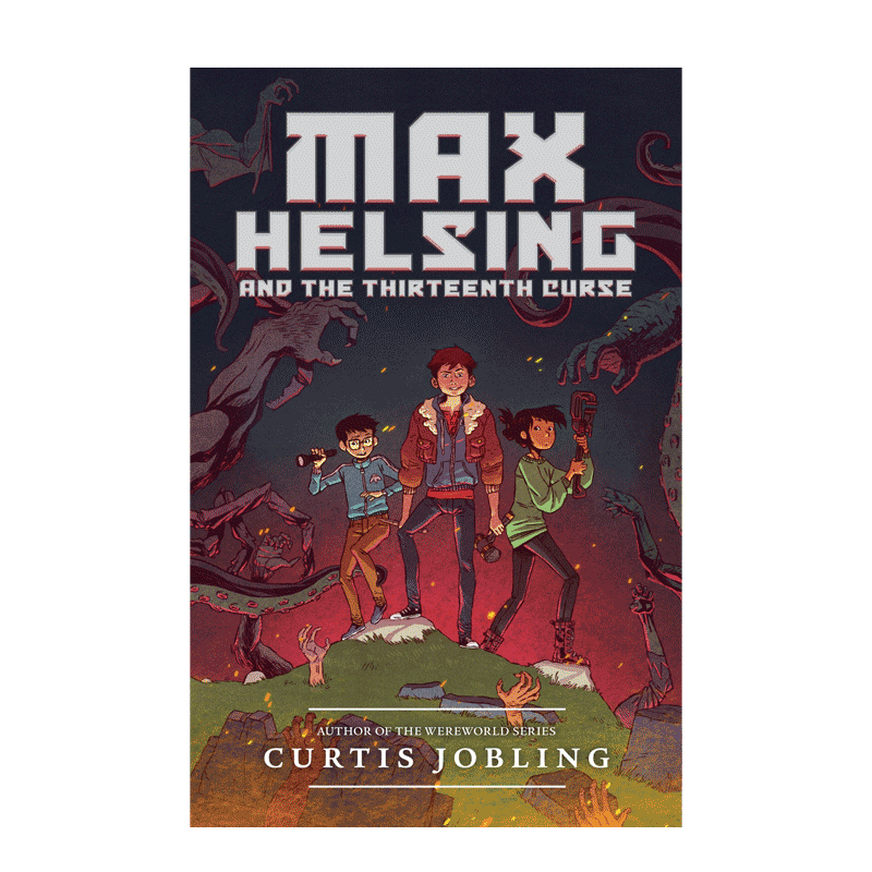 【现货】麦克斯苐13个诅咒英文儿童章节书进口原版书MAX HELSING THIRTEENTH CURSE JOBLING著Random House 出版